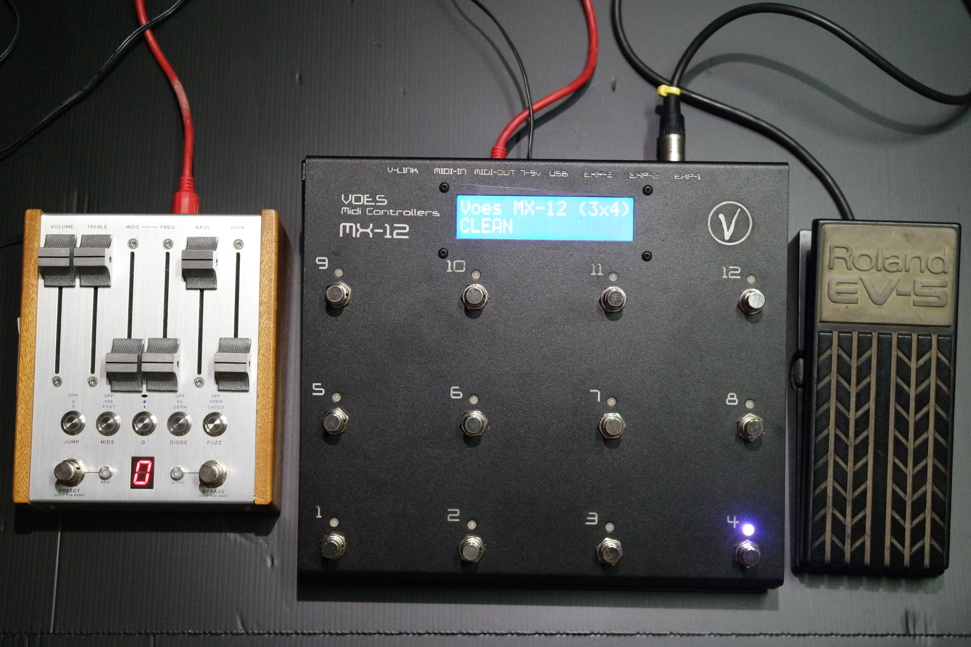 MX-12 3x4 & Chase Bliss Preamp MKII